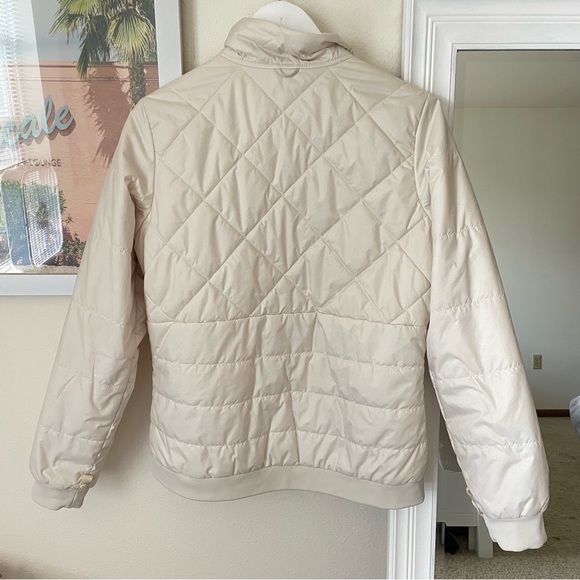 The North Face Monarch Quilted Puffer Jacket in Cream Women’s Medium - Picture 11 of 11